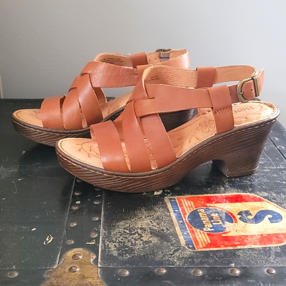 Born high heel sandals